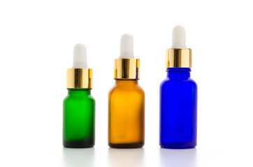 Cosmetics bottles