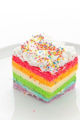 Rainbow cake