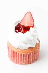 Cupcake strawberry