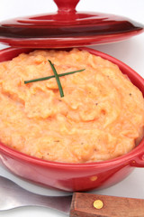 purée de carottes