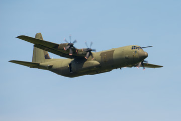 Fototapeta na wymiar C130 Hercules transport aircraft