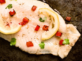 rustic baked fish
