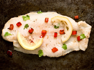 rustic baked fish