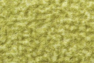 wool texture background, macro of green woolen fabric