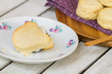 homemade scone