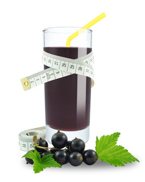 blackcurrant juice and meter