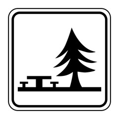 Logo emplacement pique nique.