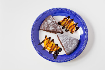 Torta cioccolato e arancio