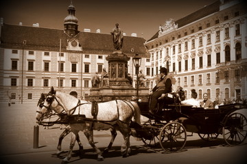 Naklejka premium Wien, Hofburg