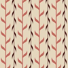 Seamless pattern with branches