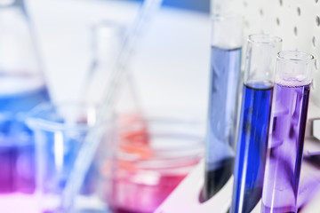tubes in the laboratory