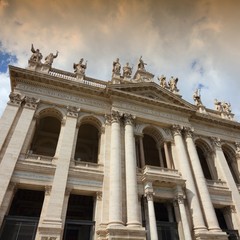 Fototapeta na wymiar Rome - Lateran Basilica