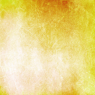 Yellow Distressed Background Texture