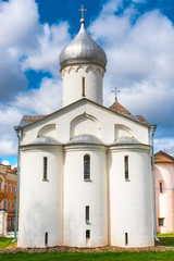 Fototapeta na wymiar Procopius church in Veliky Novgorod, Russia