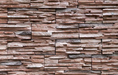 Abstract background of modern style brick wall