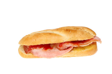 Bacon baguette