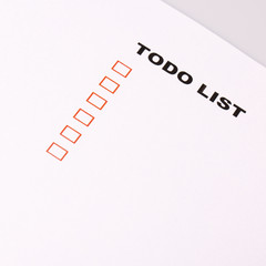 To Do list with check marks