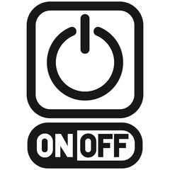 On Off Schalter Aus An Power