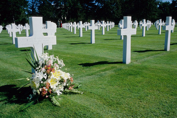 cimitero militare americano sbarco colleville normandia
