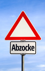 Vorsicht Abzocke