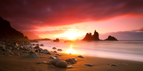 Fototapeta premium Teneriffa Sunset