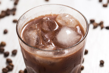 Cold coffee cocktail