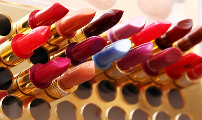 Different lipsticks