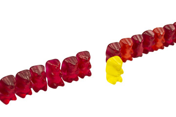 Obraz premium jelly Bears