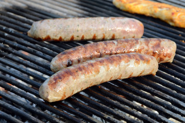  Bratwurst auf dem Rost