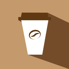 coffee cup vector icon