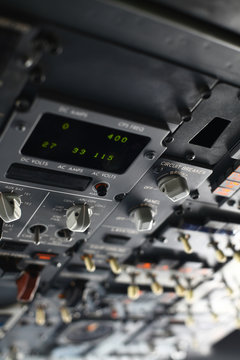 Plane control panel