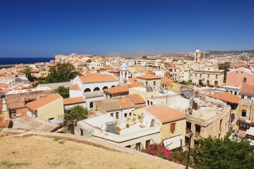 Fototapeta na wymiar View of the city Chania, Crete, Greece