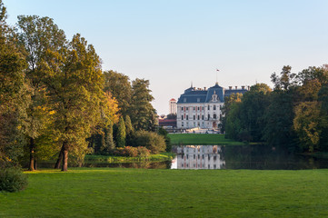 Park and castle in Pszczyna
