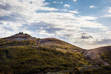 Ruins on the hill