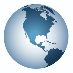 Yer küre  ( Kuzey  Amerika  )