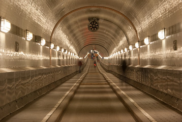 Alter Elbtunnel_4 - obrazy, fototapety, plakaty