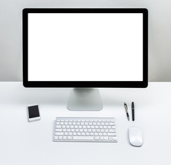 Blank screen computer moniter