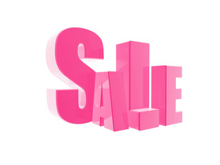 3d sale symbol