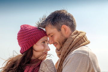 autumn couple