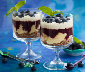 blueberry parfait