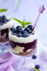 blueberry parfait