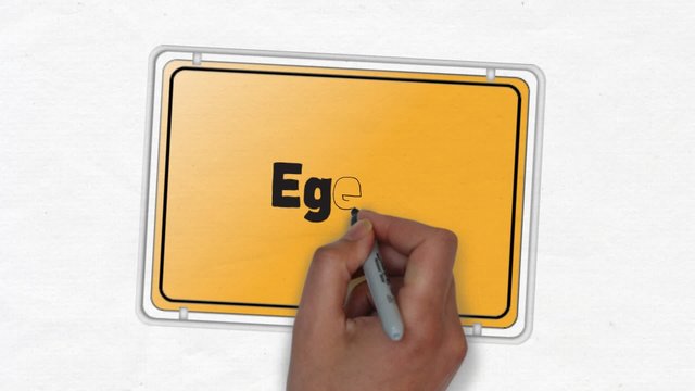 Egeln Ortseingangsschild Ortseingang Stadt
