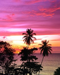 Sunset at Great Courland Bay, Tobago © Arena Photo UK