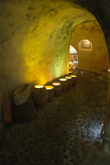 Wine cellar, Santorini