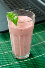 Strawberry cocktail