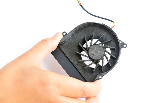 dusty laptop fan