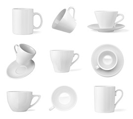 white coffee cup mug