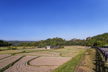 Fototapeta na wymiar 田染荘の風景
