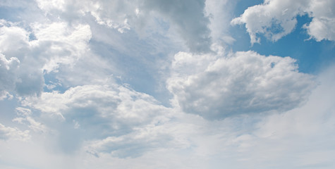 white clouds