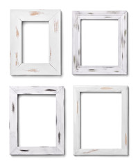 white frame wood background image